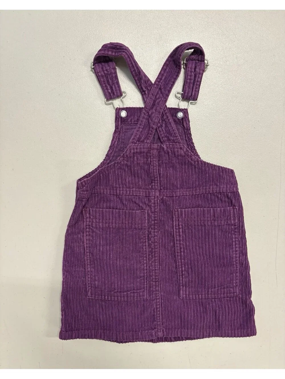 The Children’s Place Purple Corduroy Overall Dress Size 5 Toddler Vintage 90s